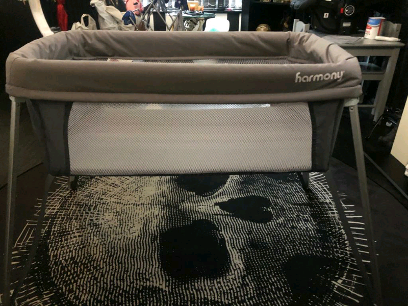 harmony travel cot